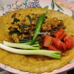 A picture of Makki Ki Roti.