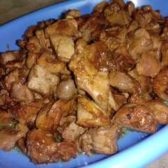 A picture of 132. Sate Goreng Ati Ampela.