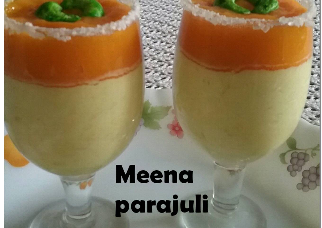 Mango mousse