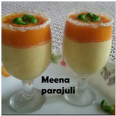 A picture of Mango mousse.