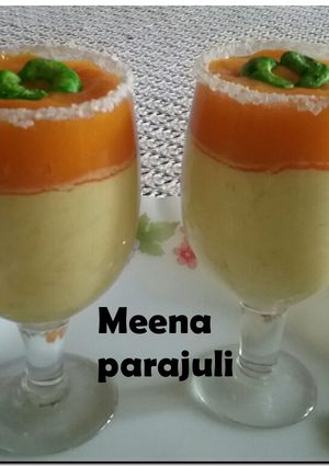A picture of Mango mousse.