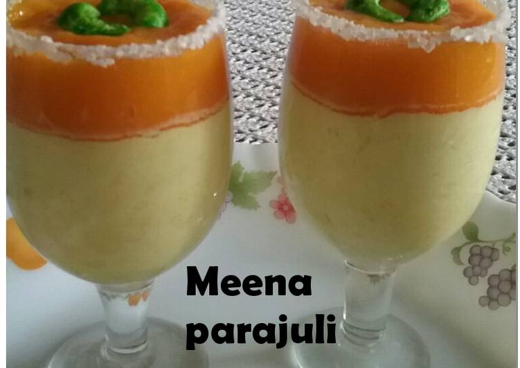 Recipe of Perfect Mango mousse