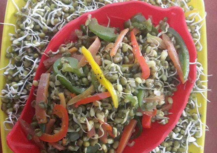 Steps to Make Speedy Chinese sprouts salad