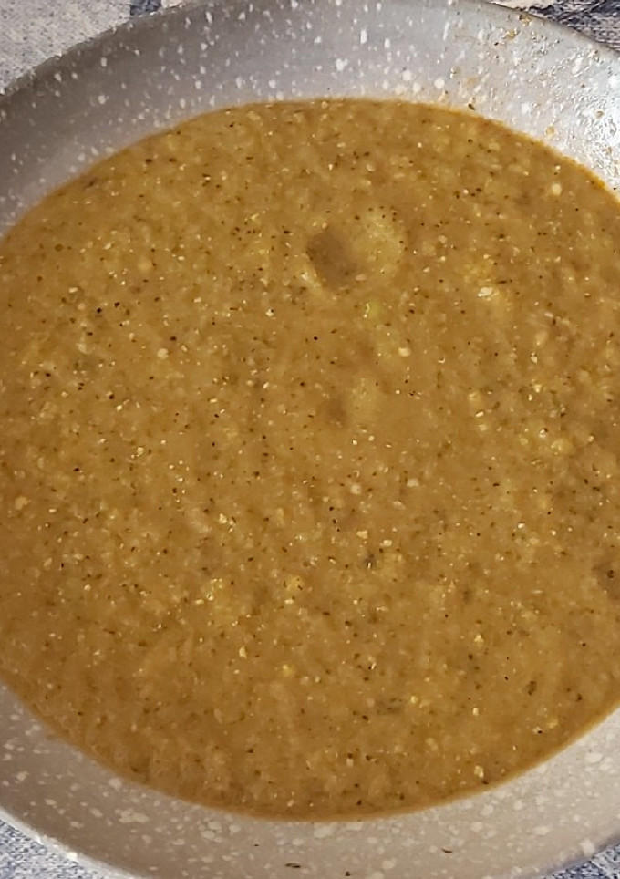 Una foto de Crema de sobras