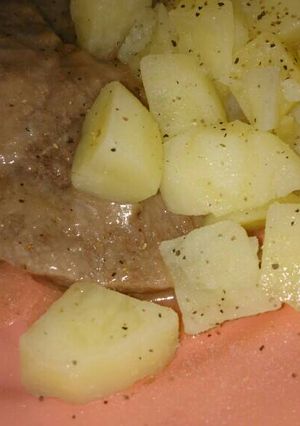 Una foto de Escalopes a la Marsalla