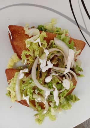 A picture of Fried Quesadillas 😋🥟.