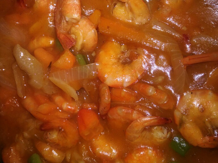 Resep Udang Saos Asam Manis Pedas Anti Gagal