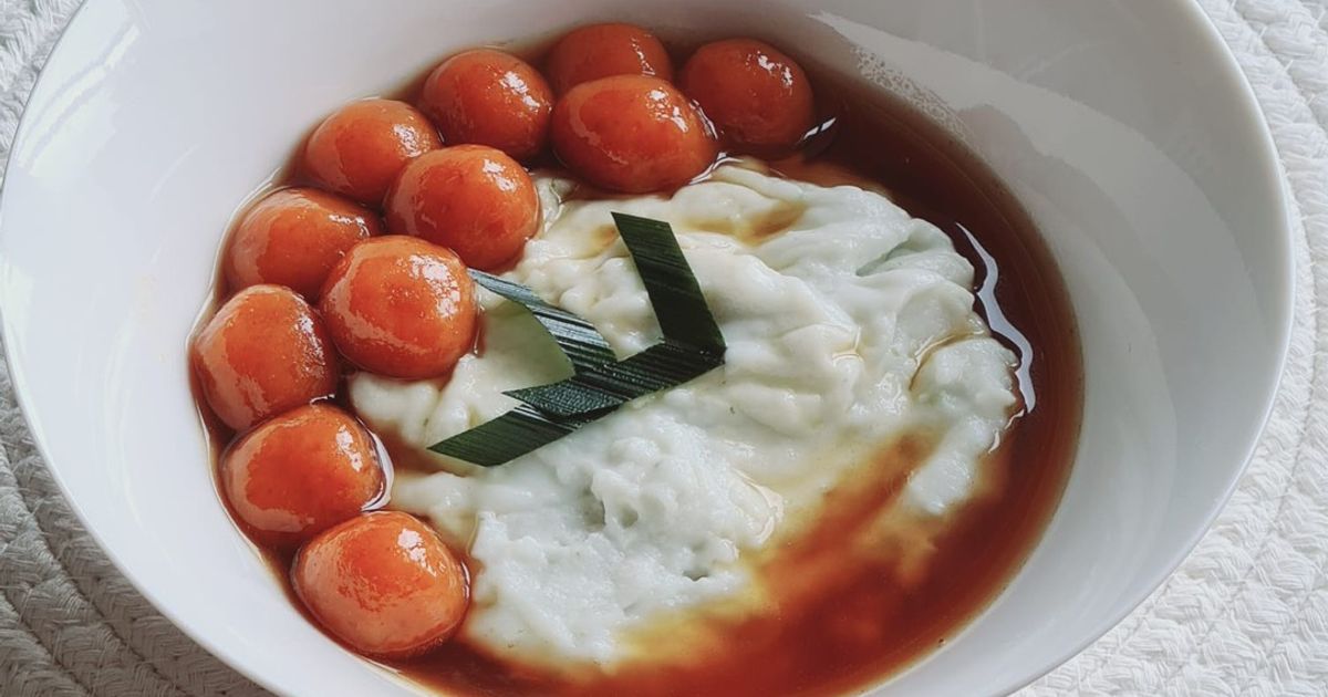 Bubur Sum Sum (Indonesian Sweet Coconut Rice Porridge) Recipe by Okky ...