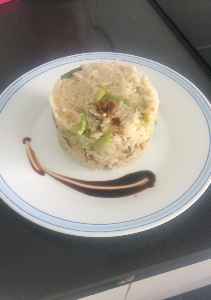 Una foto de Arroz con verduras