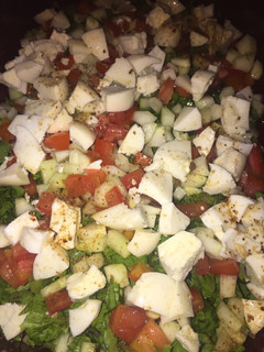 Ganyen cin abinci (local salad) ainihin hoton girkin