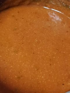 A picture of My Homemade Enchilada Sauce.