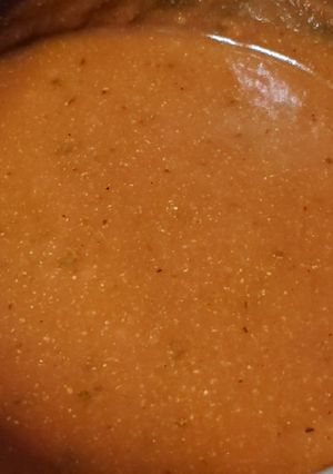 A picture of My Homemade Enchilada Sauce.