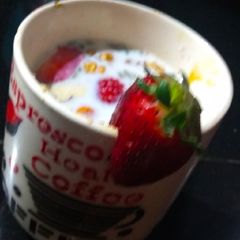 A picture of Overnight oats beverage.