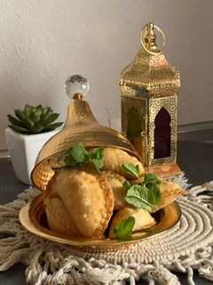 صورة لوصفة سمبوسة بحشوة الأجبان