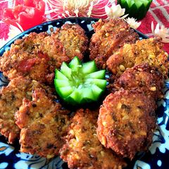 Moong daal pakora... 💕❤ A picture of Moong daal pakora... 💕❤.