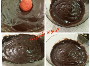 صورة لوصفة كريمة الشوكلاتة🍫🍫