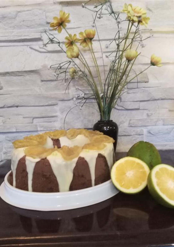 Una foto de Tarta de naranja