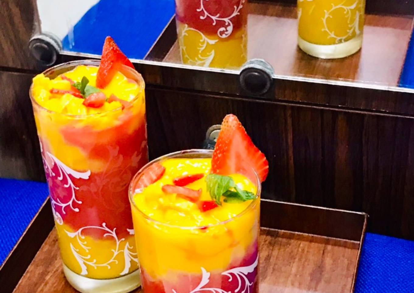Classic Mangoes & strawberry daiquiri