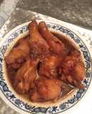 Đùi gà khìa nước tương