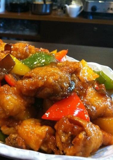 羅漢素菠蘿咕嚕肉(糖醋素排骨) 的食譜成品照片