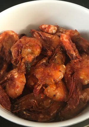Foto resep Udang sambal merah