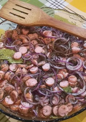 Virslisaláta recept fotója