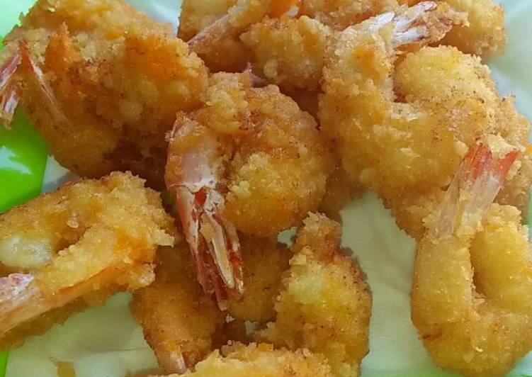 Cara Gampang Membuat Udang tempura ala ala Anti Gagal