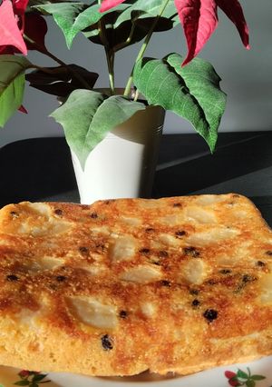 Une photo de 🍐 Gâteau poire amande et chocolat 🍫