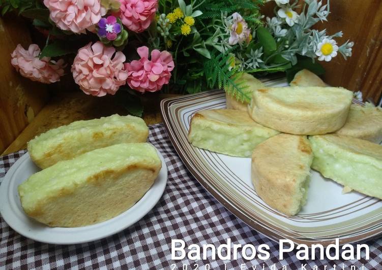 Kue Bandros Pandan