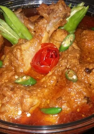 A picture of Creamy Chicken Handi.