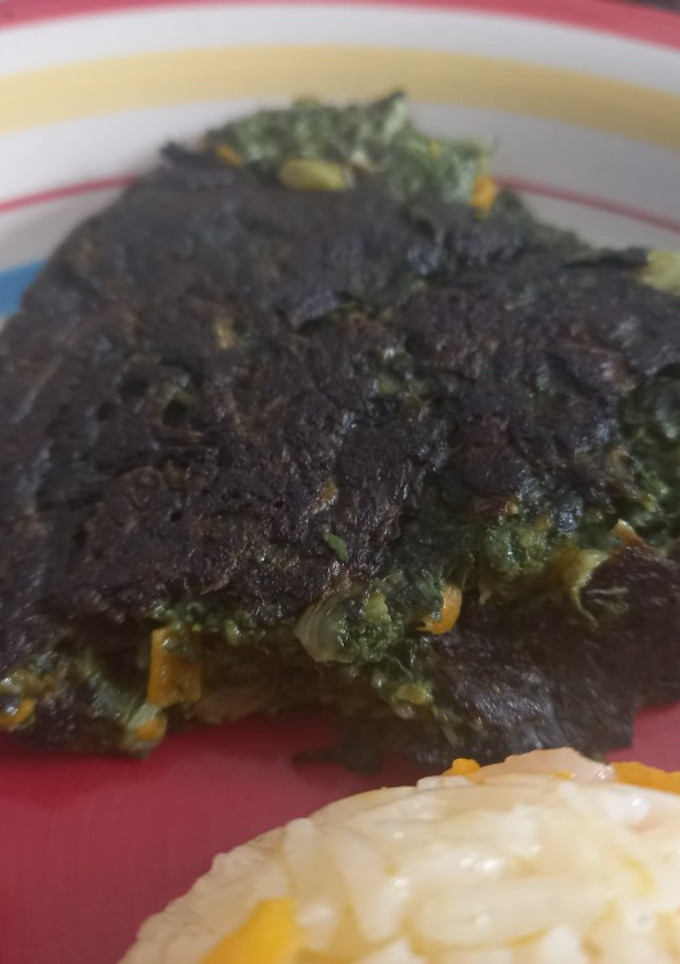 Una foto de Tortilla de acelga (Ideal para los mañositos 😊)