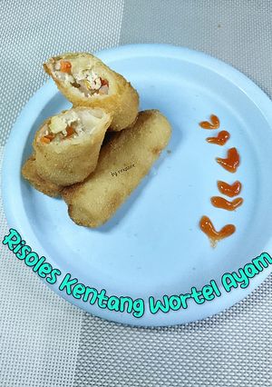 Foto resep 287. Risoles Kentang Wortel Ayam