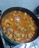 Guiso de arroz con pollo 🍗🍛