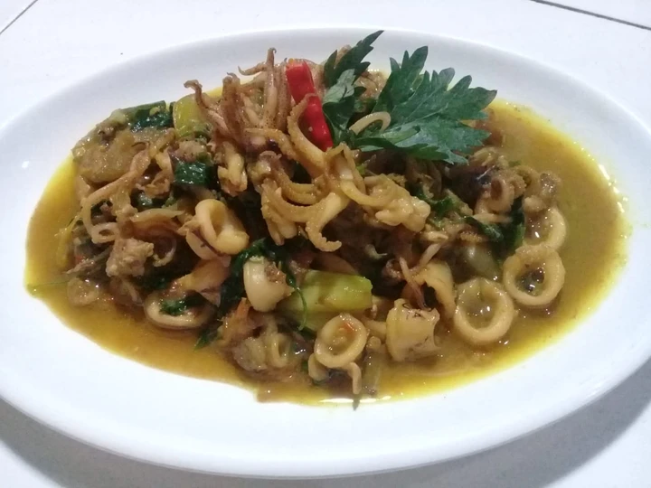 Cara Mudah Membuat Resep Cumi garo rica yang Sempurna Anti Ribet, Mantap Sekali