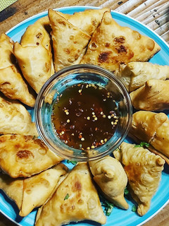 Una foto de Samosas