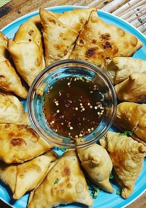 Una foto de Samosas