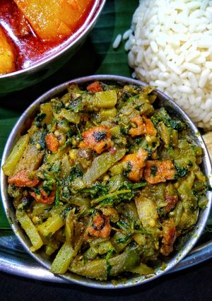 গিমে শাক চচ্চড়ি (gime shak chorchori recipe in Bengali) রেসিপির প্রধান ছবি