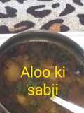 Aloo ki sabji