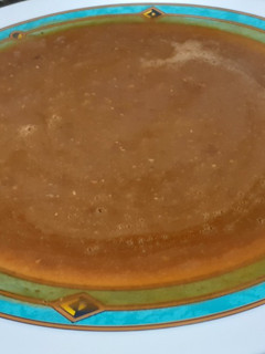 Una foto de Crema de lentejas