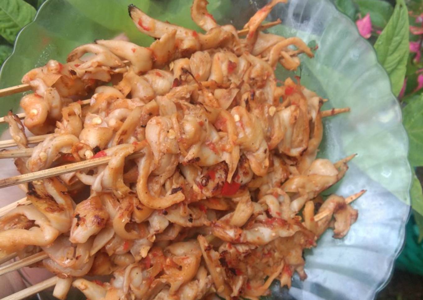 Sate jamur tiram