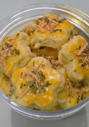 Foto resep Garlice Cheese Cookies
