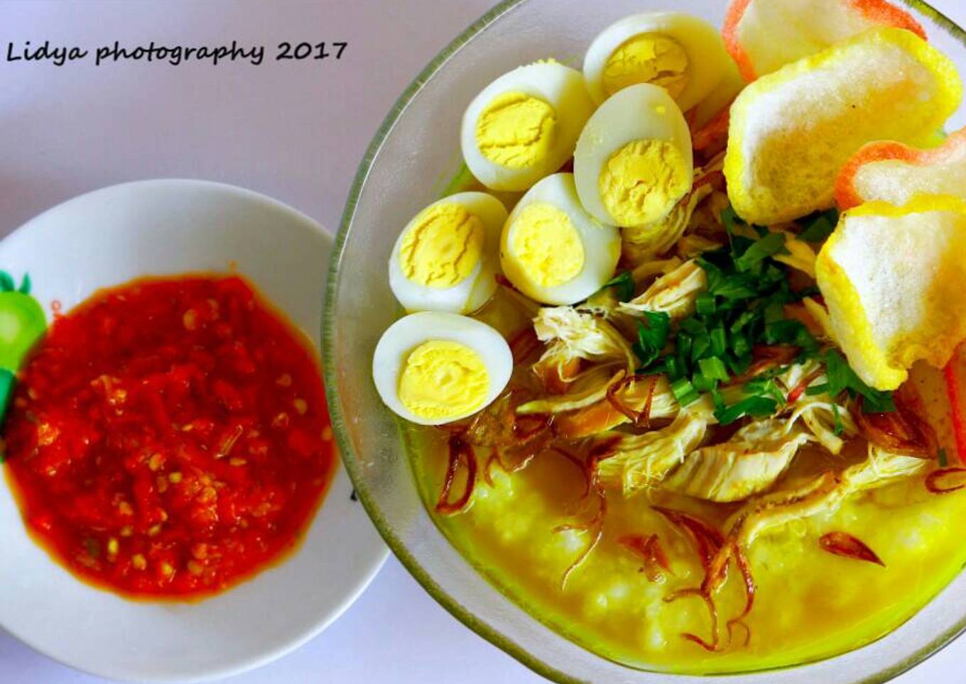 Bubur Ayam Special ala chef Lidya