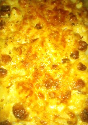O poză a rețetei Cartofi carbonara.
