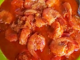 Udang saos padang pedas ala2Madini