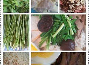 Hình của món Mỳ vằn thắn sủi cảo.