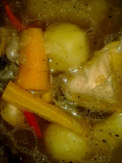 A picture of Chicken Clear Soup.