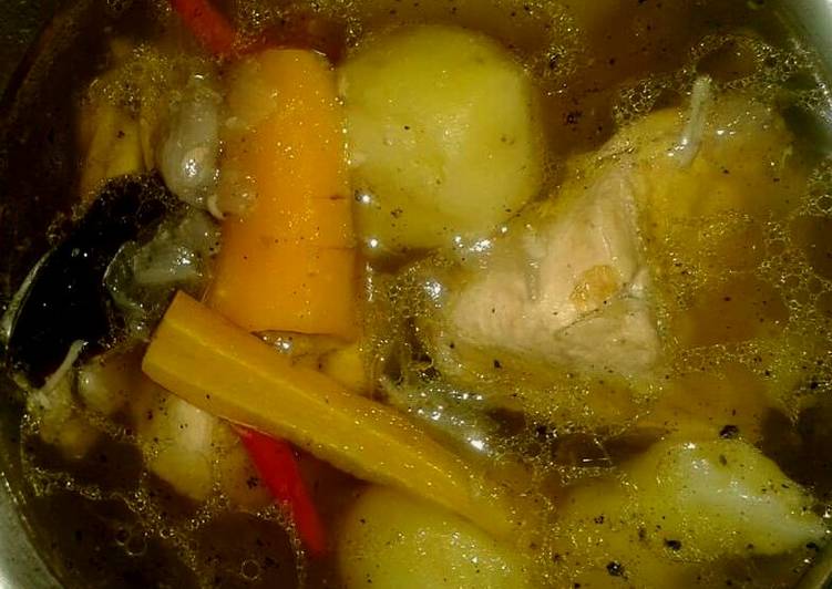 Recipe of Quick Chicken Clear Soup