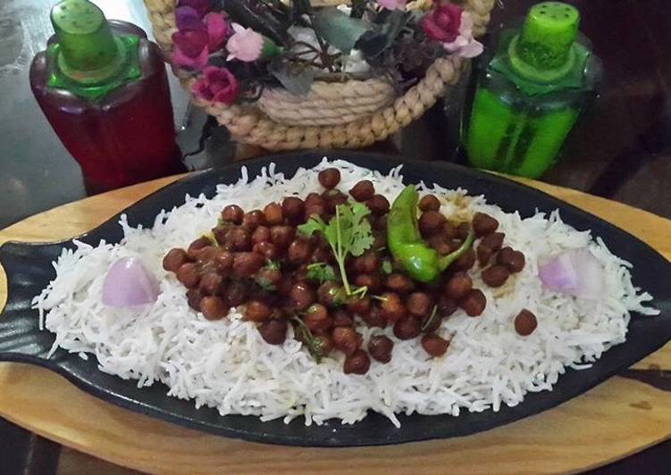 How to Make Award-winning Chane chawal