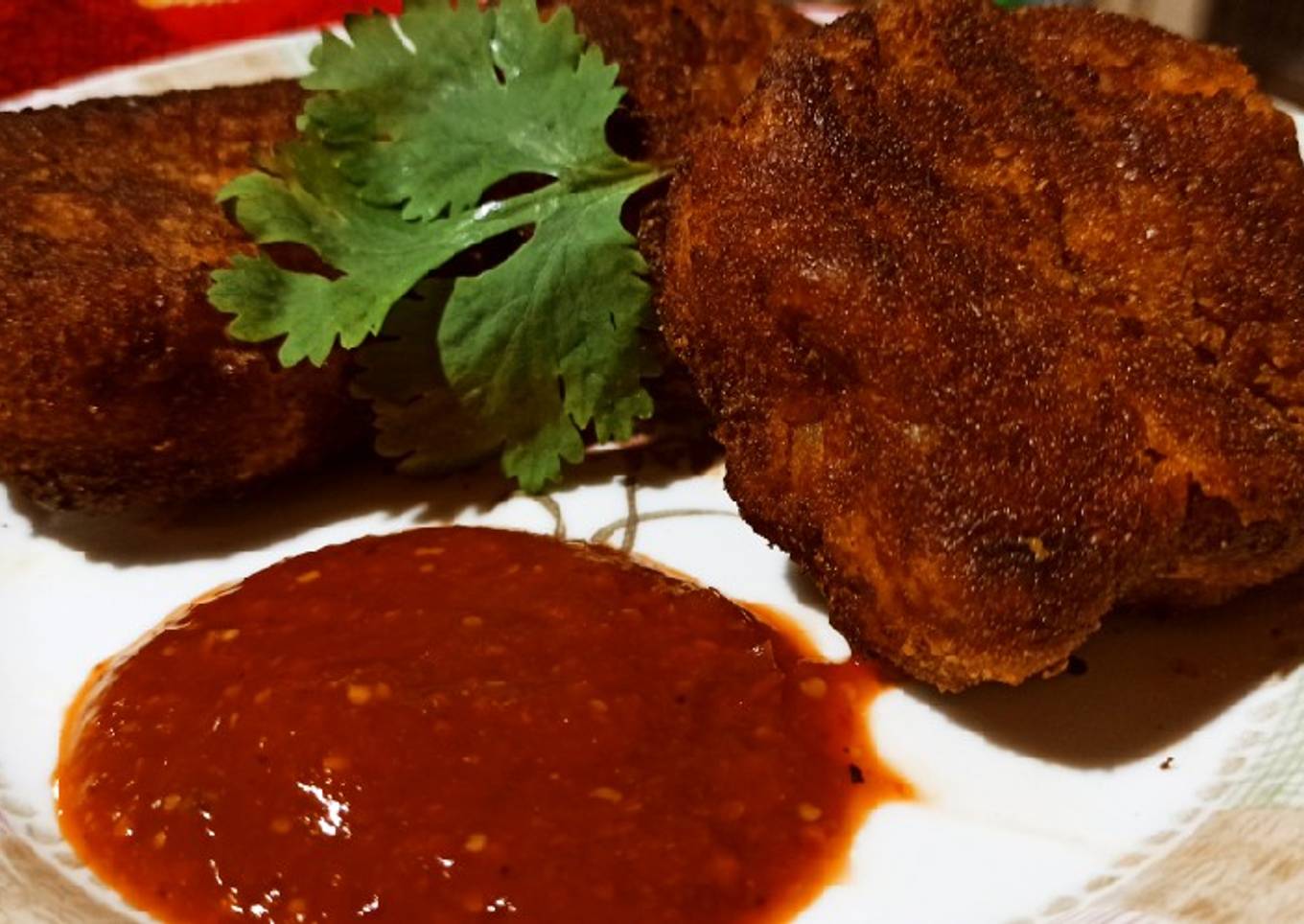 Tortitas de papa con chorizo