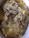 Baked Paccheri with Sausage, Mushrooms, and Béchamel